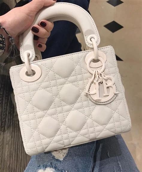 dior white bag